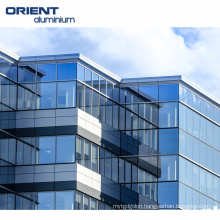 structures glass curtain walls with aluminium profile frame manufacturers custom curtain wall aluminum profile